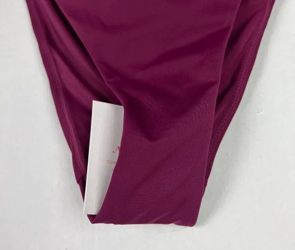NWT Andie Swim The Caicos Bottom Bikini Bottom Flat Plum Size Medium M NEW - Image 4