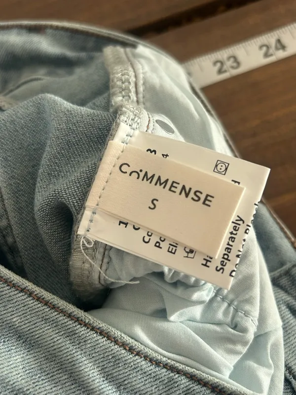 Commence Pintuck  flare jeans Small NW - Image 6