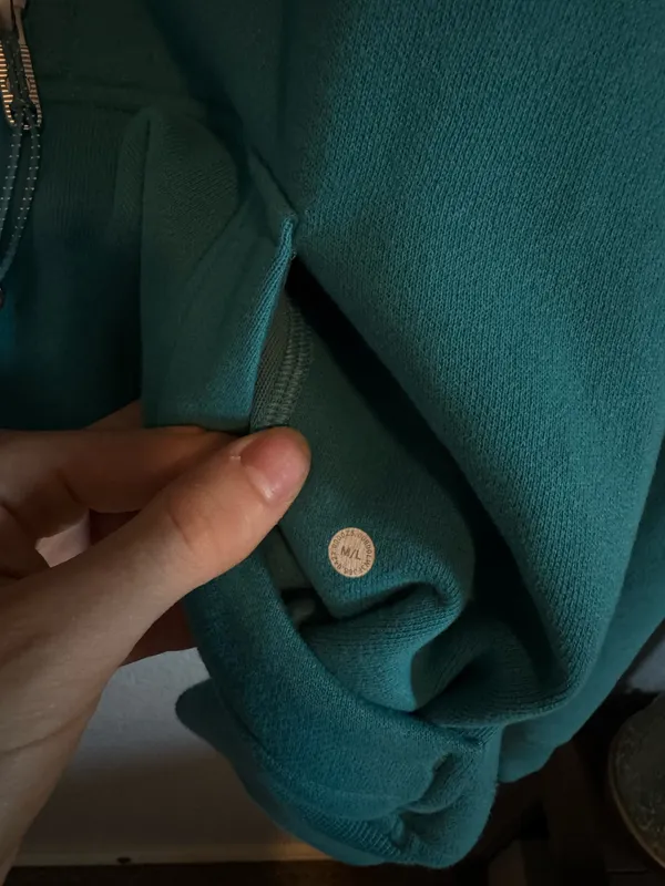 Lululemon Turquoise Scuba  - Image 7