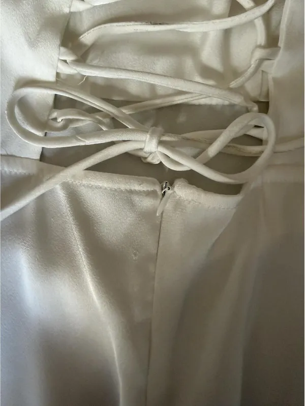 Hello Molly Elegant White Spaghetti Strap Maxi Dress - Image 12