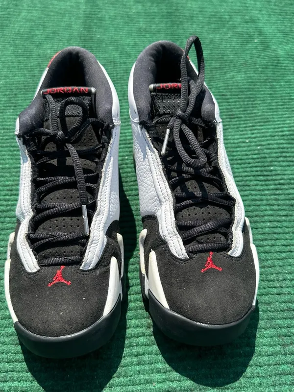 Air Jordan 14 Retro GS 'Black Toe' 2024 Size 6y Women’s Size 7.5 - Image 3
