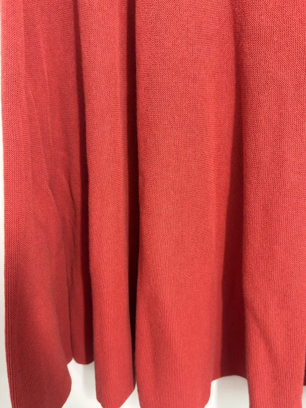 NWT Peruvian Connection Poppy Julep Skirt Coral Midi Pima Cotton XL - Image 10