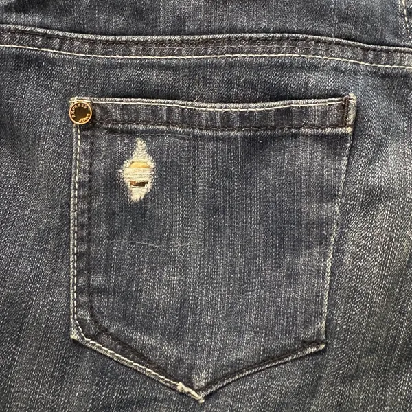 Express Stella Barely Boot Low Rise Jeans Distressed Y2K Indie Sleaze - Image 7