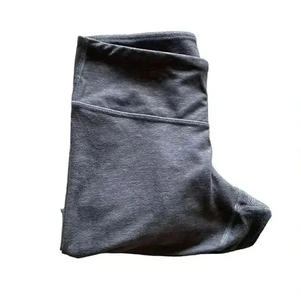Lululemon Gray Skinny Womens Athletic Leggings Soft Sz 4 - Image 8