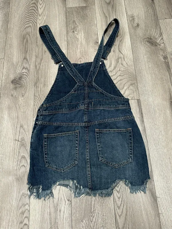 Free People Denim Overall Skirt - Image 2