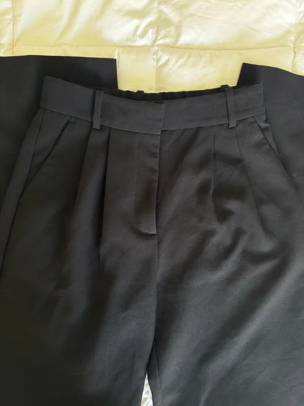 A&F Sloane Tailored Wide Leg Pant Size 24 - Image 16