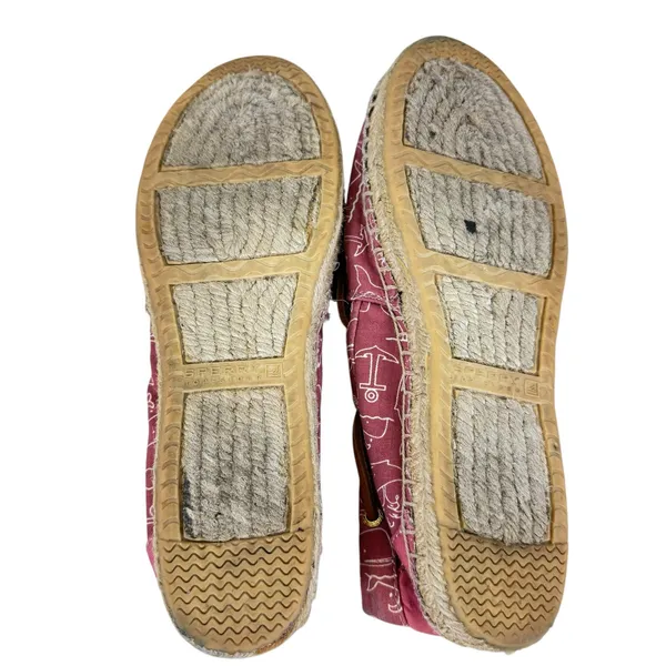 Sperry Topsider Katama Whale‎ Print Slip on Espadrille Flats Women's Size 8 - Image 10