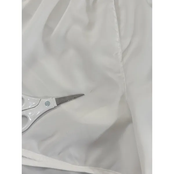 Nike Dri-FIT Running Shorts Women’s White Lined Athletic Training 831558-100 XL - Image 2