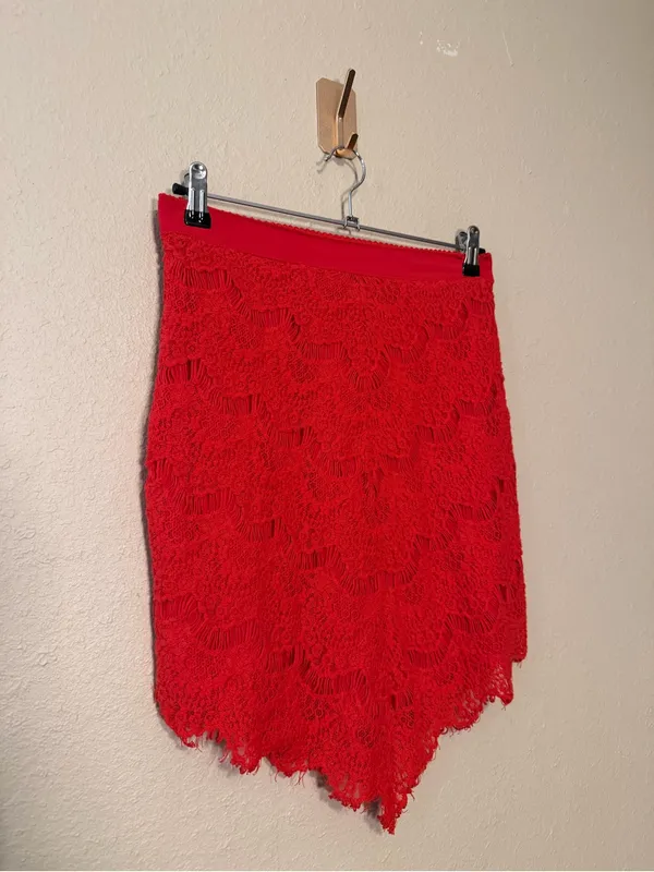 Free People Sabina Ginger Set in Red Size Small - Image 7