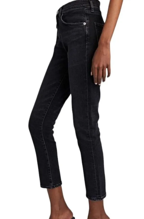 EUC AGOLDE Toni Crop Skinny Jeans - Image 3
