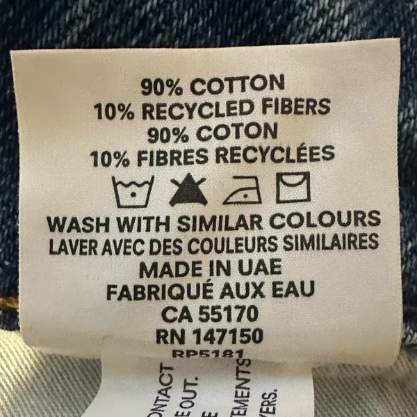 Frank and Oak Nina Wide Leg Jeans Size 25 - Image 9