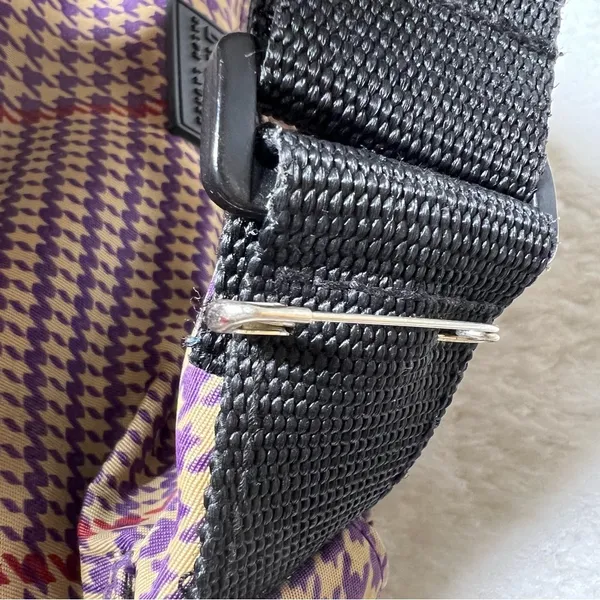 Lauren Ralph Lauren Y2K Houndstooth Shoulder Bag - Image 12