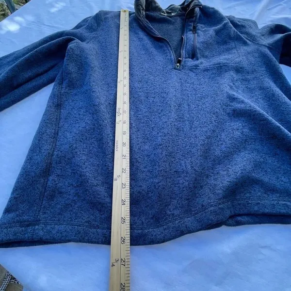 Eddie Bauer size XL 3/4 zip front fleece outdoors gorpcore hiking camping. - Image 5
