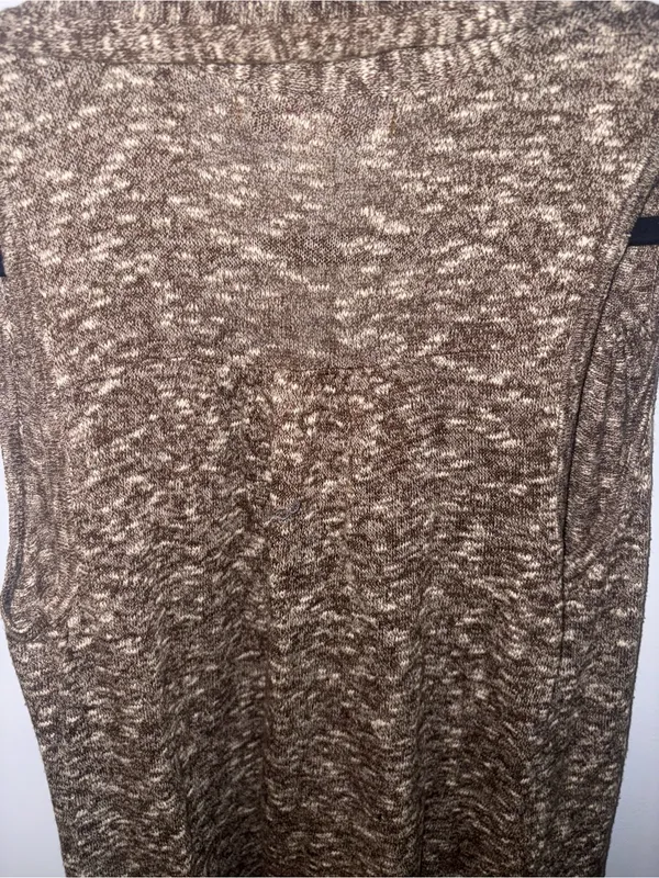 Fever Open-Front Sleeveless Knit Vest in size Large - Image 5
