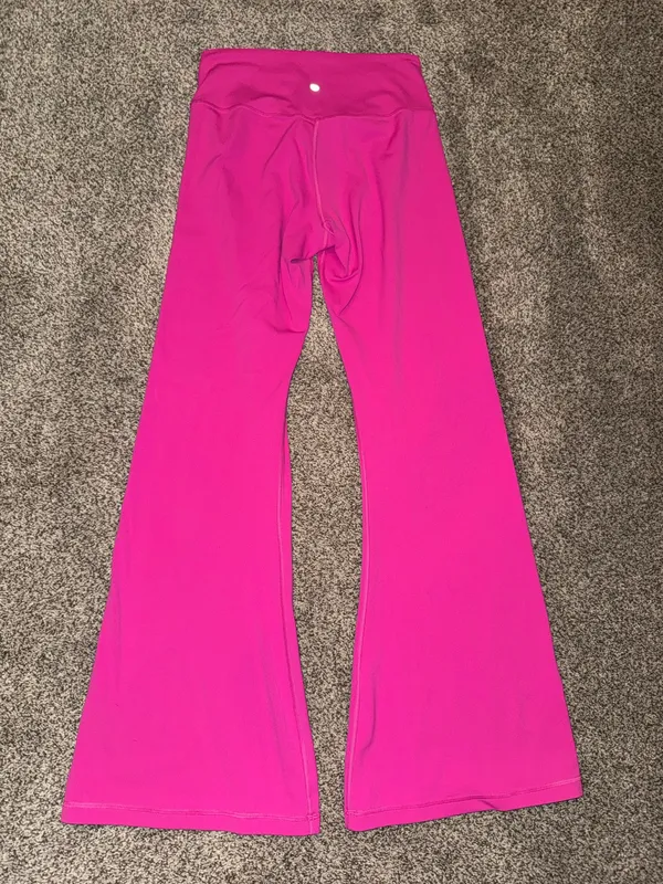 CRZ Yoga Crossover Flare Yoga Leggings - Image 2
