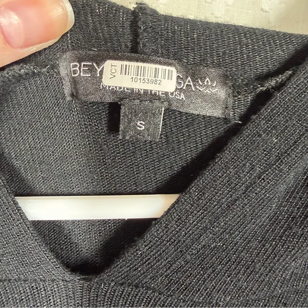 Beyond‎ Yoga Black Modal Lightweight Go Getter Hoodie - Image 3