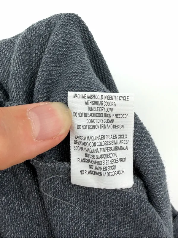 SINCERELY JULES Sweat Romper Washed Grey M - Image 6