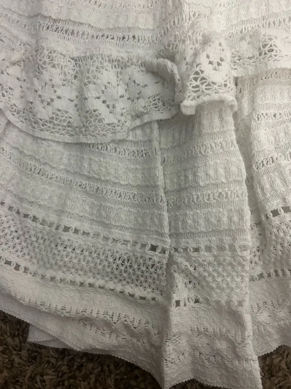 White Aerie Ruffle Mini Skirt - Image 3