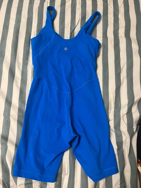 Lululemon Poolside Blue Align Bodysuit 4” - Image 2