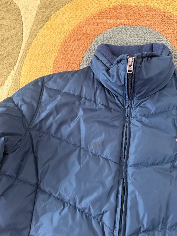 Abercrombie & Fitch Vintage Y2K Style Moose Down Jacket Coat Women’s Medium - Image 4