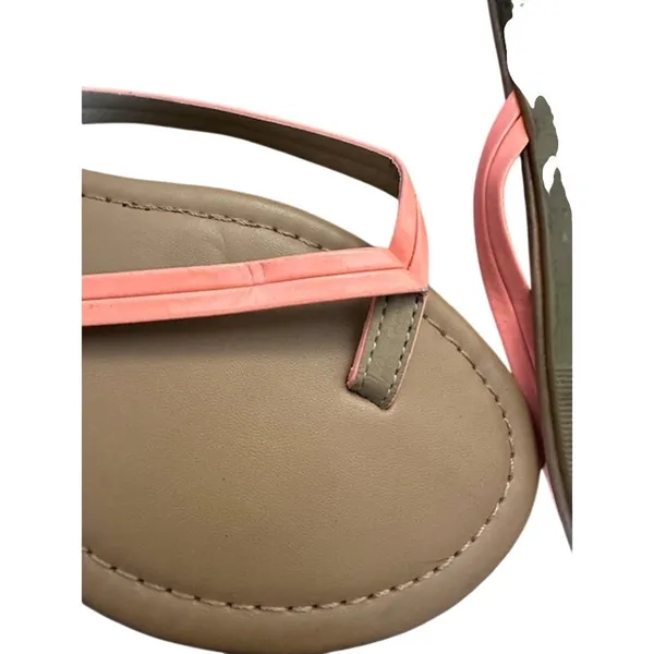 Charlotte Russe Pink Flat Thong Beach Casual Sandals Women’s 8 - Image 6