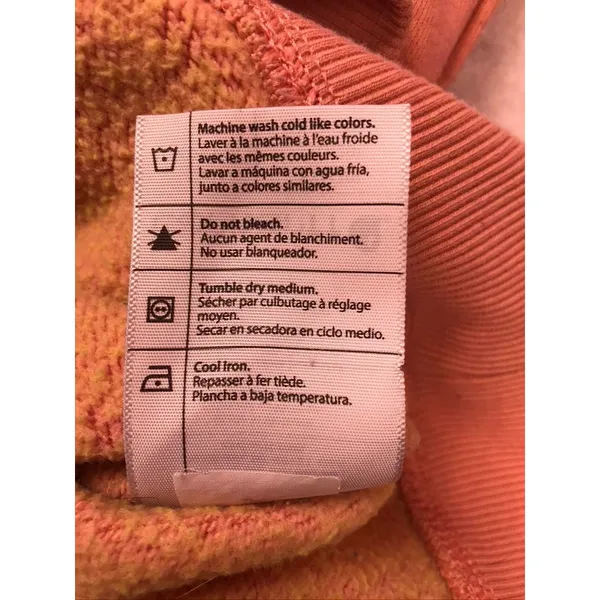 Carhartt Pocket Sweatshirt Womens XXL Pink‎ Relaxed Fit 103925 P04 - Image 8