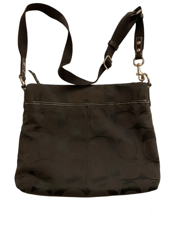 Coach Vintage Black Crossbody Bag - Image 5