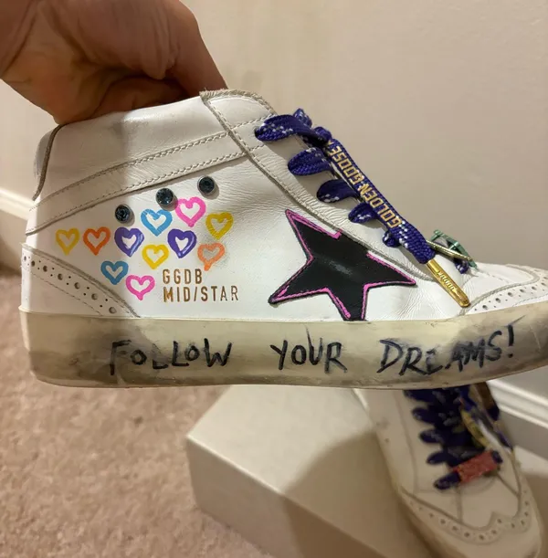 Custom Golden Goose Super-Star 39 EU - Image 3