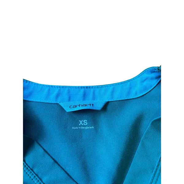 Carhartt Women's Dark Green Scrub Top - Image 4