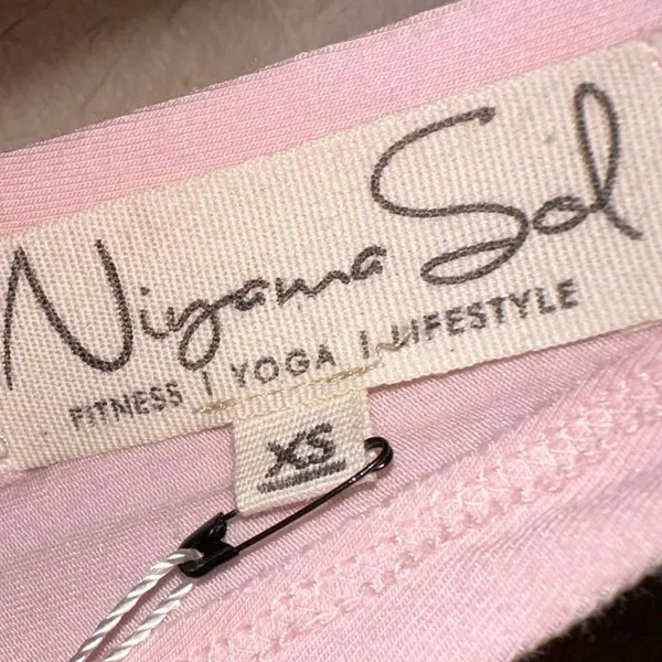 Niyama‎ Sol Ballet Tank XS Pink Open Back Yoga Tank NWT Athleisure - Image 4