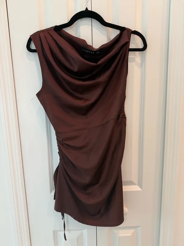 LIONESS Original Sin Mini Dress - Garnet - Image 4
