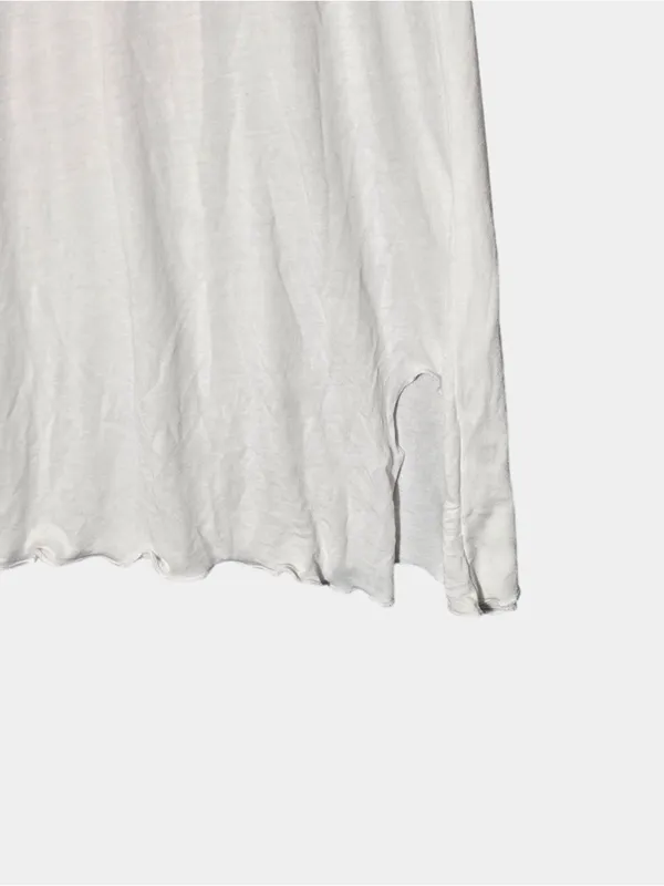 White V-Neck Double-Strap Women’s Swim Coverup Dress - Image 3