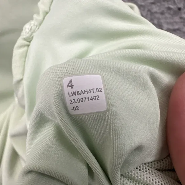 Lululemon Court Rival Skirt Skort High Rise Mint Moment Athletic Women's 4 Tall - Image 8