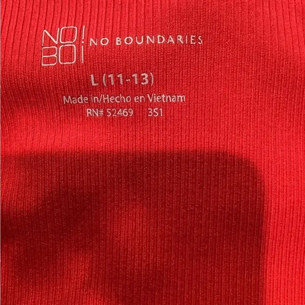 No Boundaries Ribbed Tank Top in Bold Red Brand New Never Worn 🖤 - Image 6