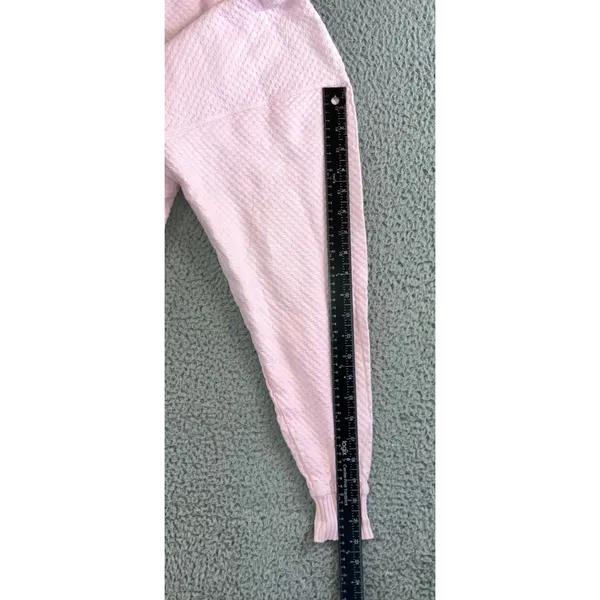 Vintage Pastel Sweatshirt Women‎ XL 90s Textured Grandma Coquette Pink Retro Y2K - Image 11