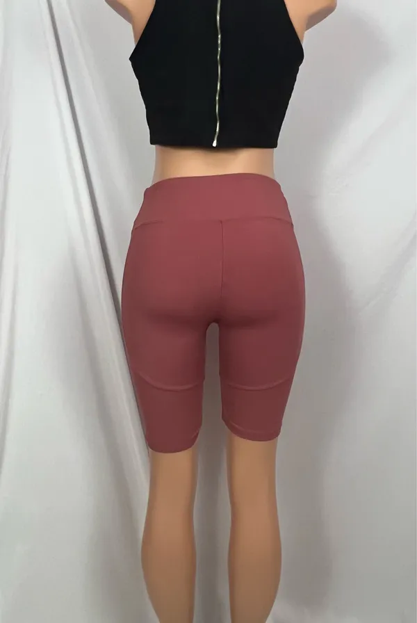 Biker Shorts Pink Size L - Image 2