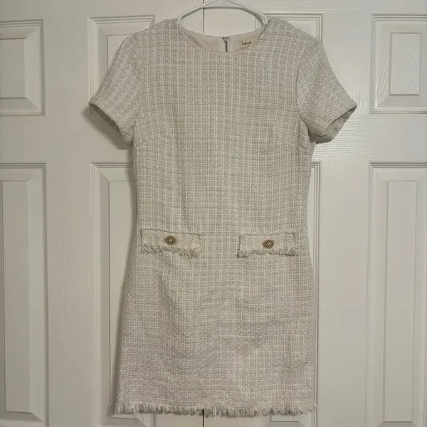 BeBop Tweed Mini Dress - Image 2