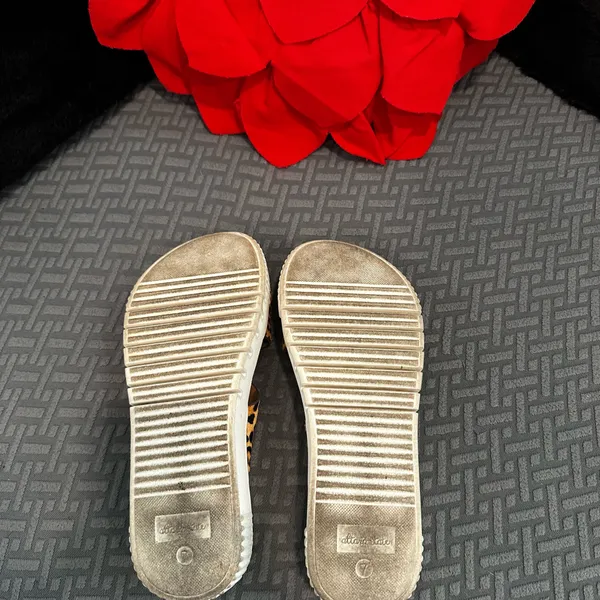 Altar’d State leopard print platform sandals - Image 2