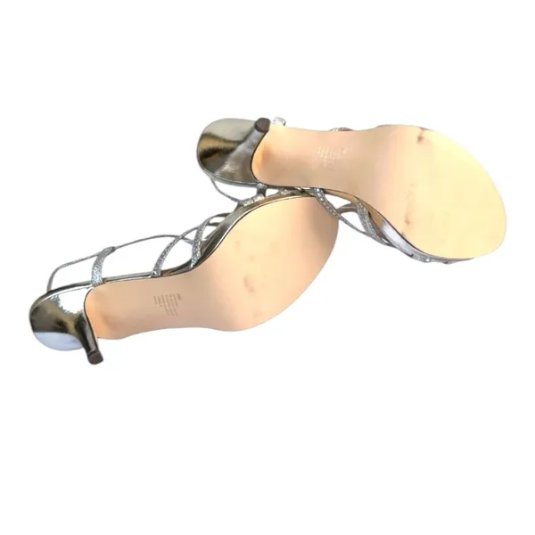 I. Miller Silver Strappy Women's Dressy Party Sandals size 8 new‎ - Image 6