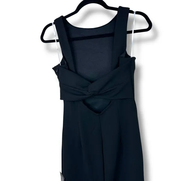 NEW Lulus Love In Your Eyes Black Knotted Crew Neck Knit Mermaid Maxi Dress - Image 8
