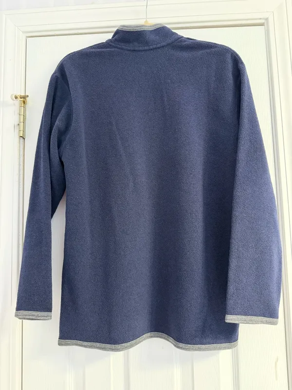 Disney Winnie the Pooh Navy 1/4 Zip Pullover 
Size: medium - Image 5