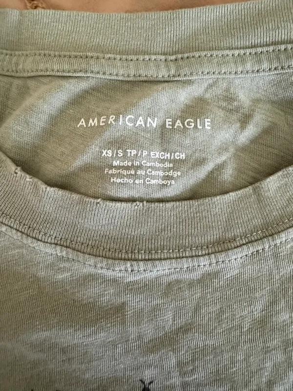 American Eagle Oversized Graphic Tee - Image 3