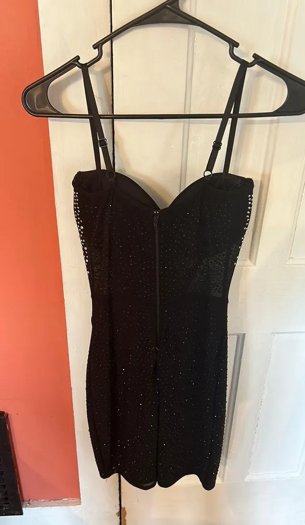 Windsor NYE Rhinestone Bodycon Dress - Image 4