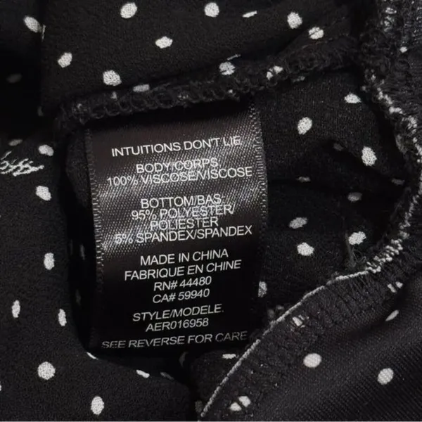 AFRM Rexy Button Front Bodysuit Polka Dot Special Occasion‎ Feminine Party M - Image 7