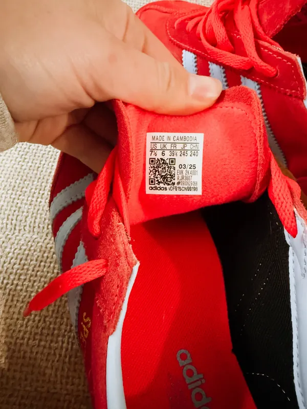 Adidas Spezial Blue and red shoes - Image 5