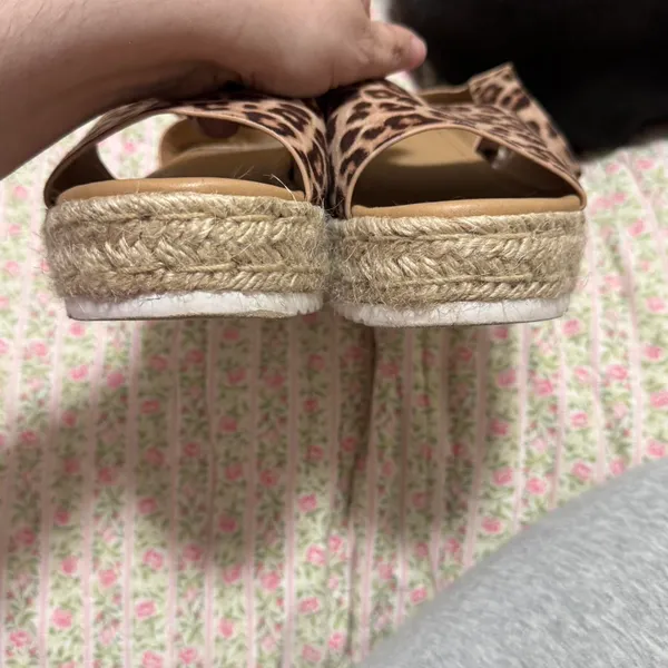 Soda Leopard print sandals - Image 5