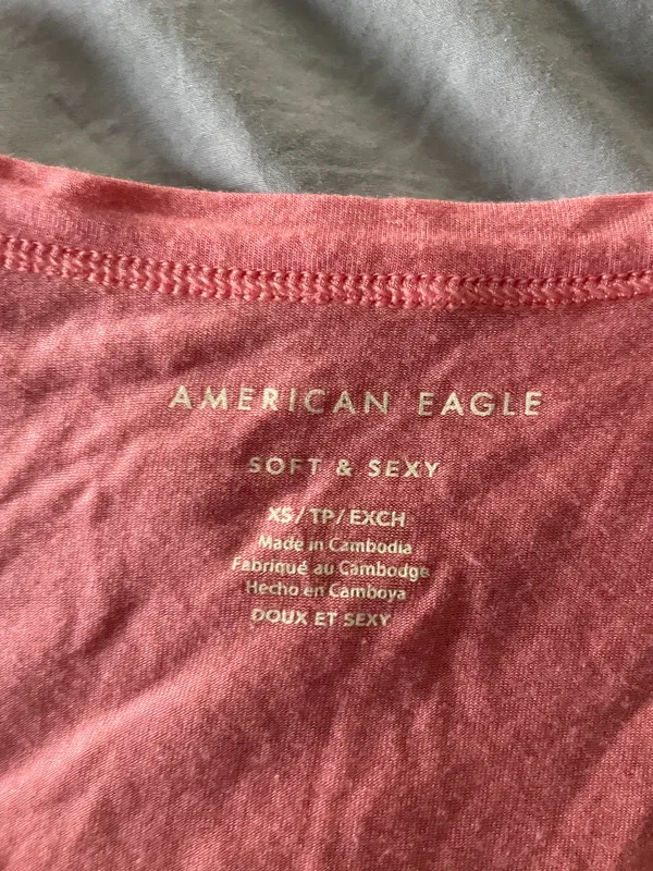 American Eagle sexy + soft tee - Image 2