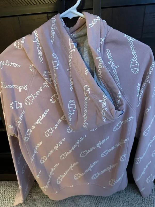 Champion Pink Hoodie - Image 2