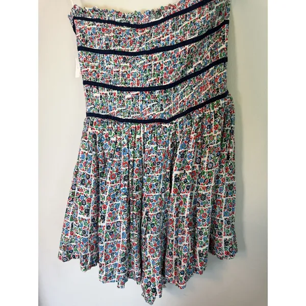 Free People Black/Brown Bali Checked Out Printed Dress - SZ M - NEW $138 - Image 14