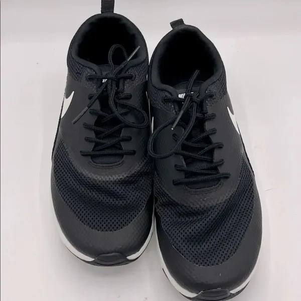 Nike women’s air max Thea black mesh running sneaker performance athletic size10 - Image 2